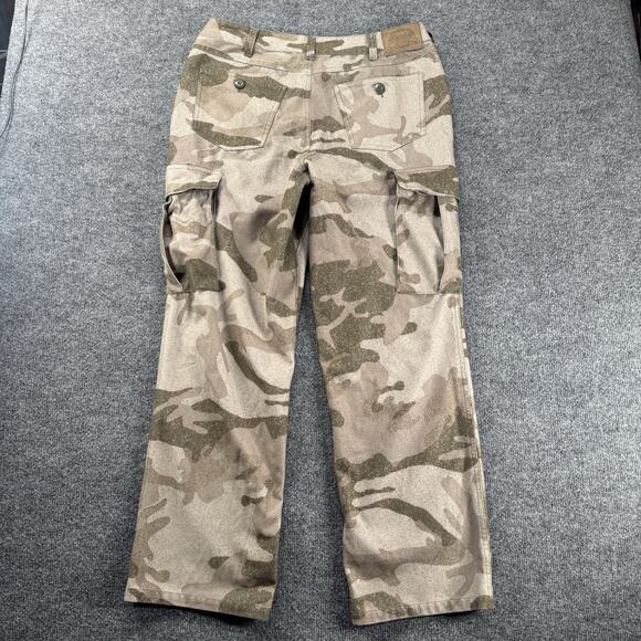 CABELA'S Mens MicroTex Classic Cargo Camo Hunting Fishing Outdoor Pants Size 32 - Picture 4 of 10